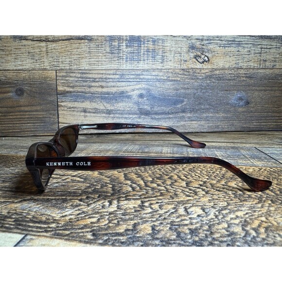 Kenneth Cole Women’s Sunglasses Brown Tortoise Cat Eye 47□18-140 - Picture 4 of 11